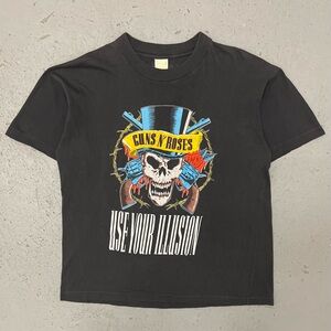 Vintage 1992 Guns N' Roses Use Your Illusion European Tour Rare T Shirt Large